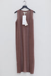 SWAYING/KNIT seamless cardigan long vest SW24SS1T67 dirty pink